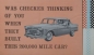 Preview: Checker Modelprogram 1960 "Was Checker thinking" Carbrochure (9453)